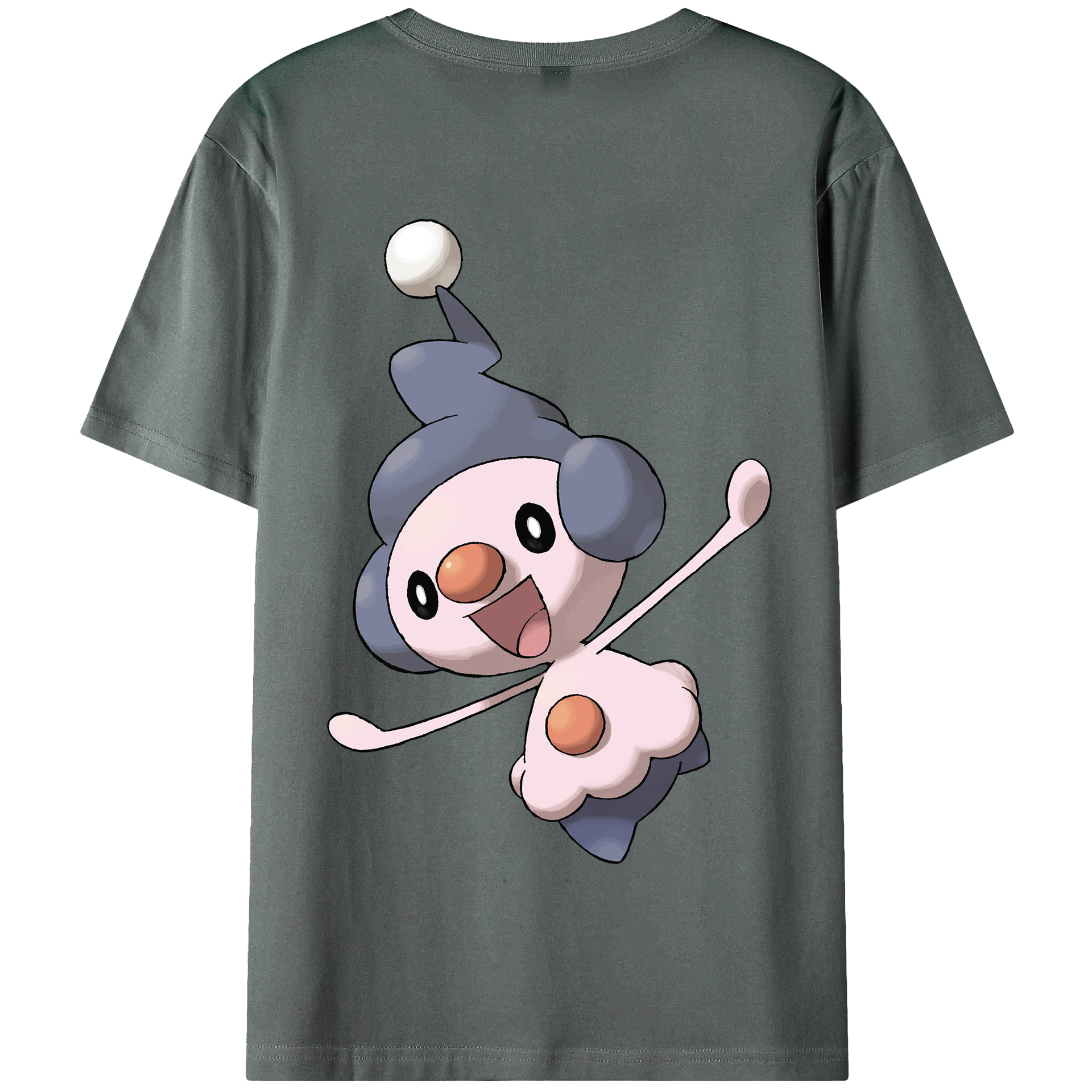 （画像用） ポケットモンスター Pokémon 綿100％半袖Tシャツ（背面プリント）